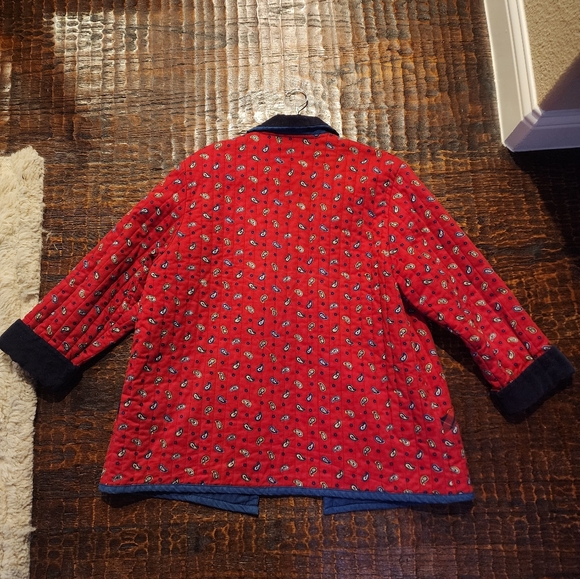 Vintage Quilted Cotton Coat EUC - Picture 5 of 5